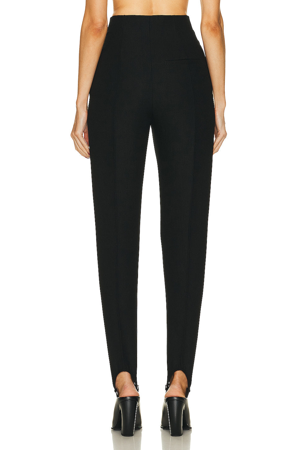 Structured Double Melange Trousers