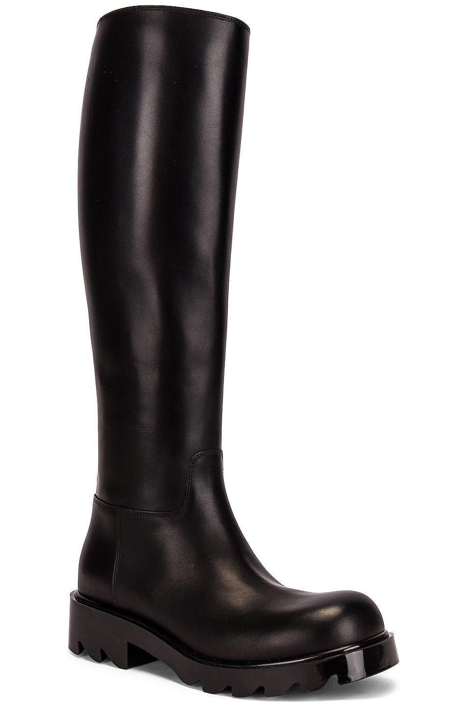 Leather Knee High Boots