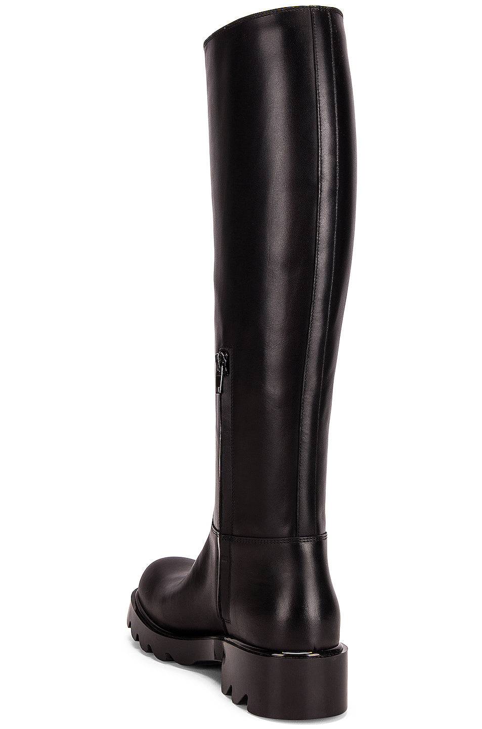 Leather Knee High Boots