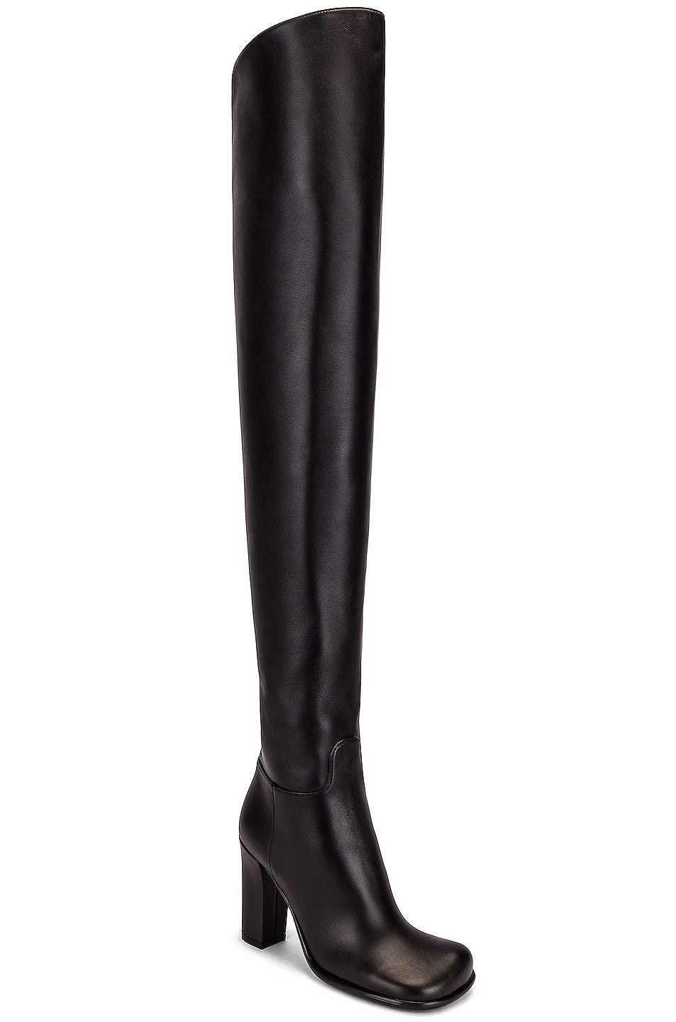 Leather Thigh High Boots