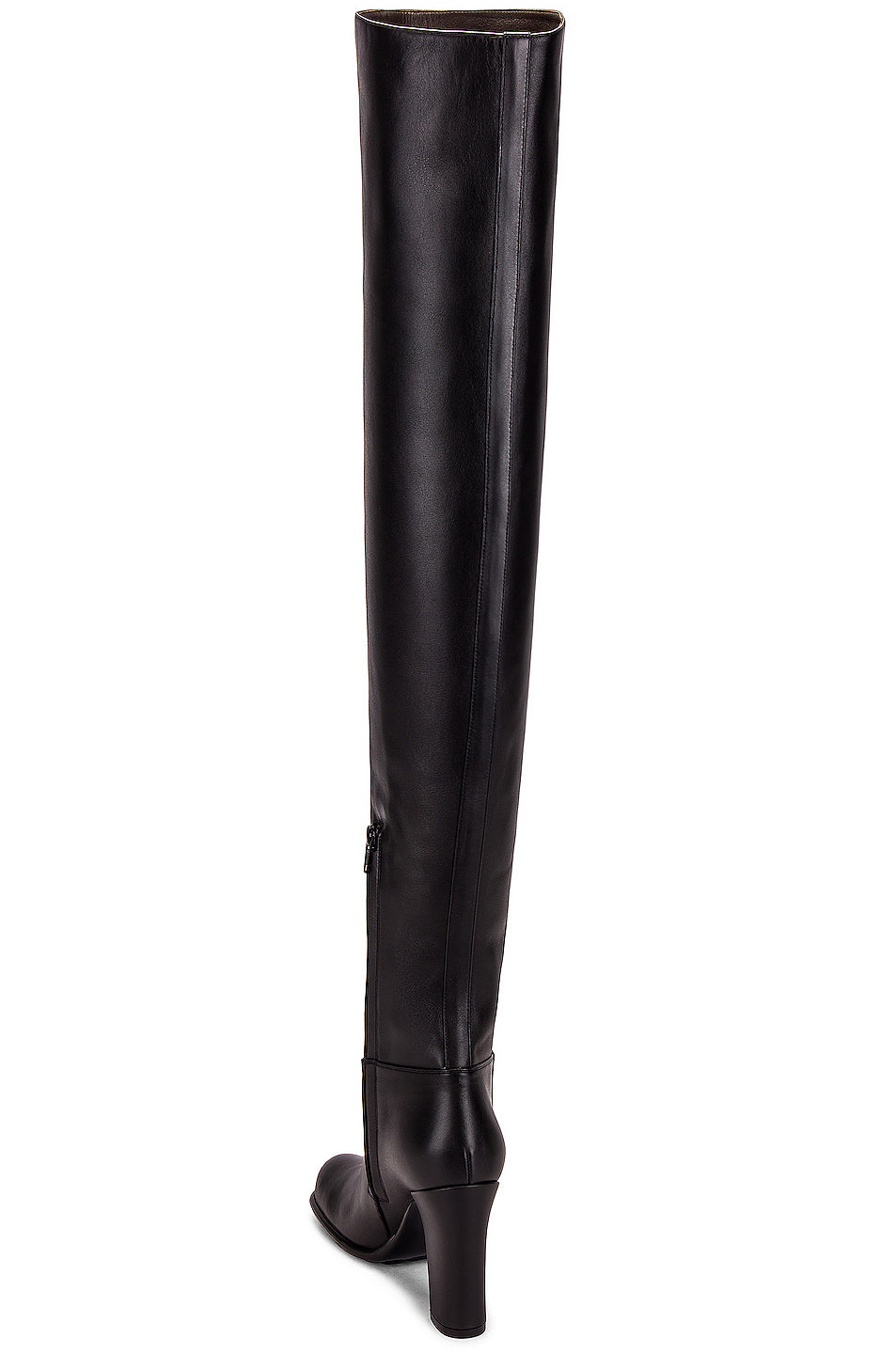 Leather Thigh High Boots