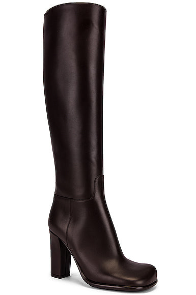 Leather Knee High Boots