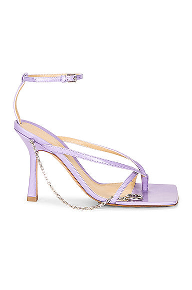 Stretch Ankle Strap Sandals
