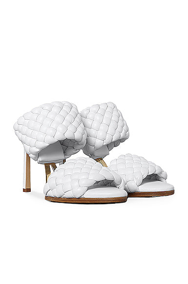 Lido Leather Woven Sandals