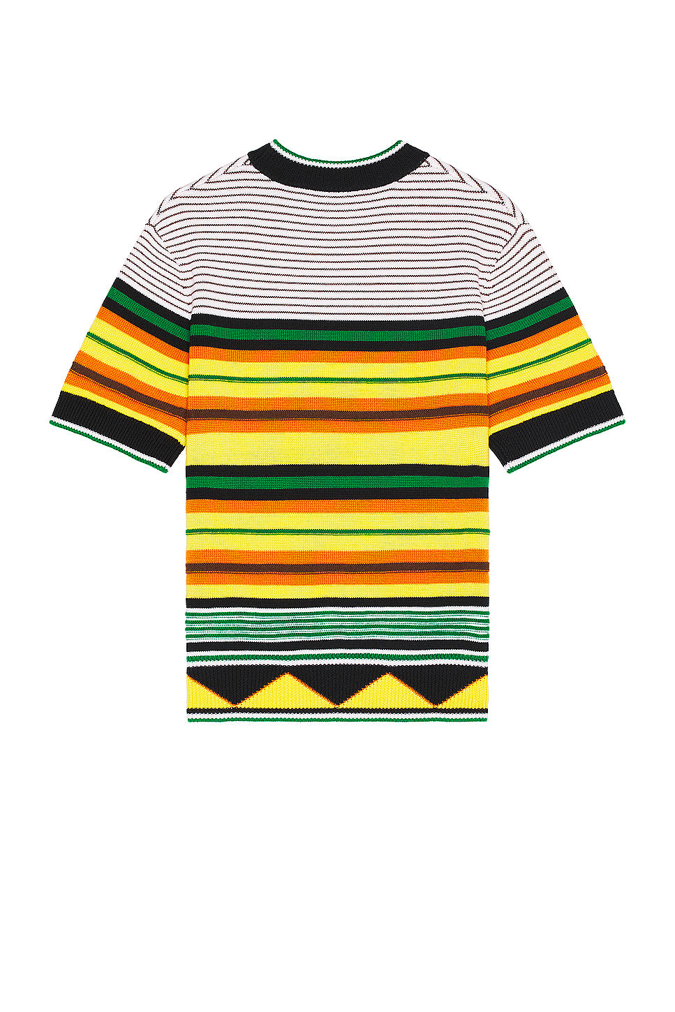 Knitted Wool Striped Tee