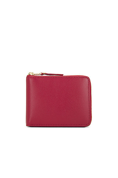 Classic Leather Zip Wallet