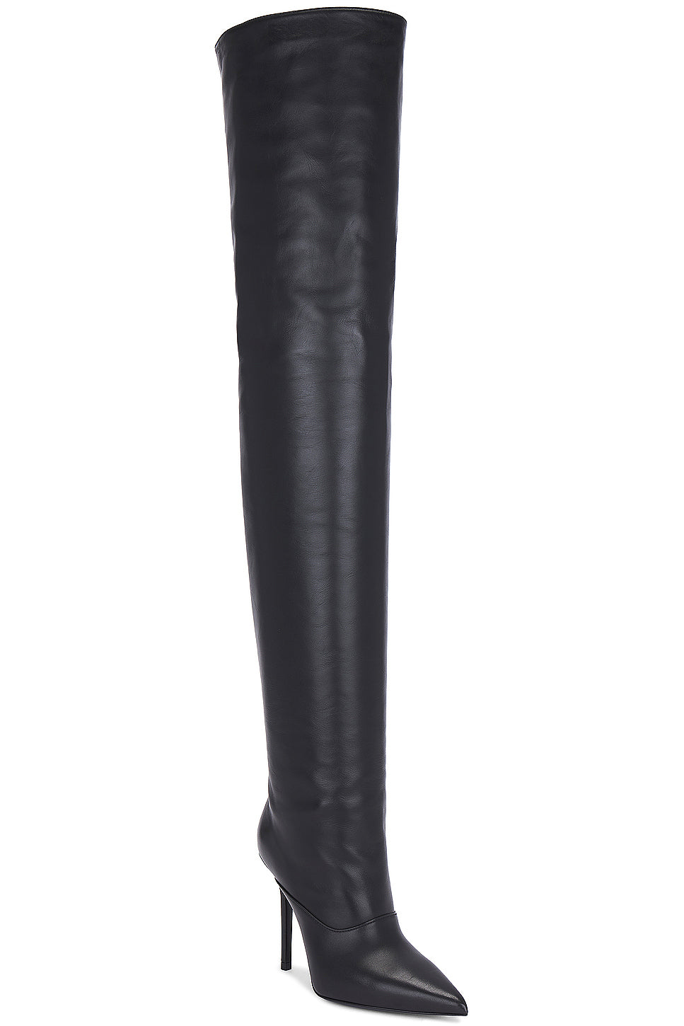 Wide Leg Thigh High Boot