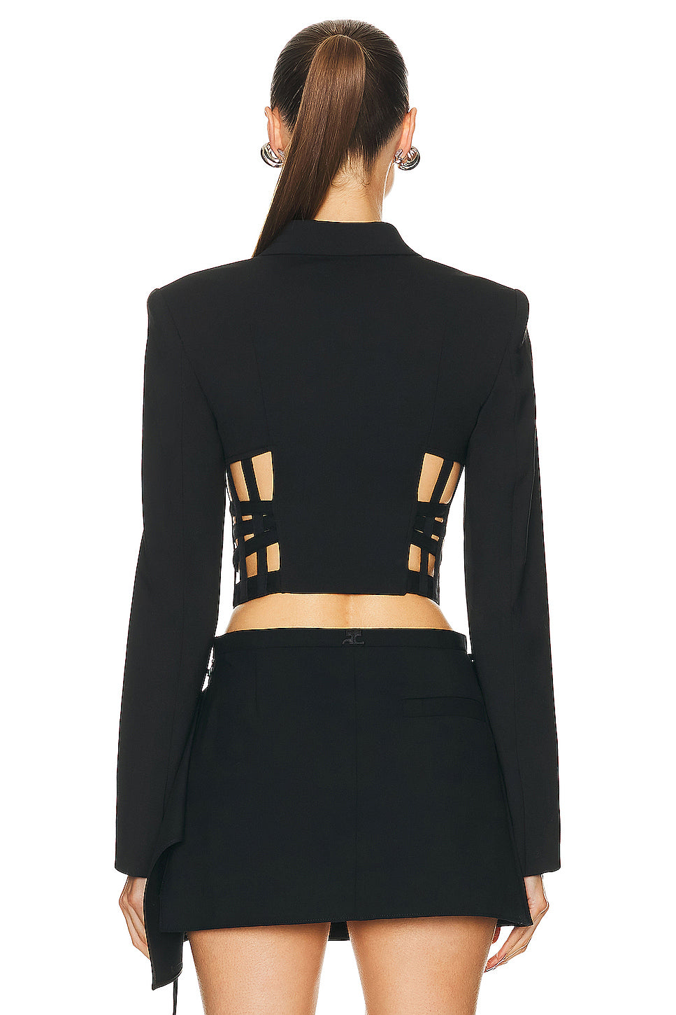 Cage Corset Blazer Top