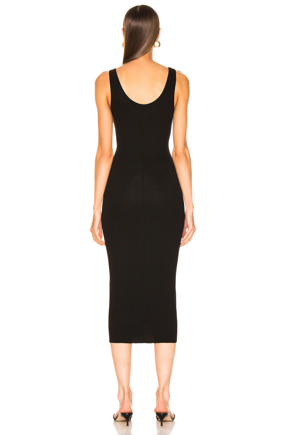 Rib Tank Viscose-Blend Dress