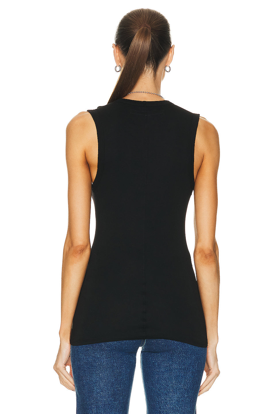 Supima Cotton Essential Sleeveless U Tank Top