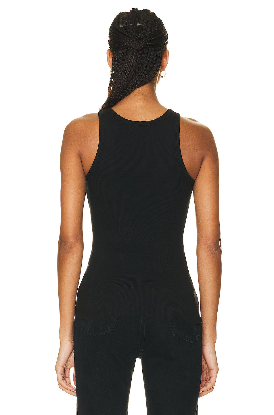 High Neck Fitted Tank Top