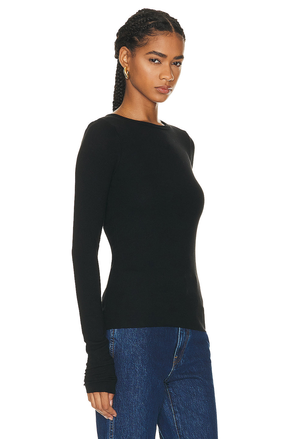 Long Sleeve Fitted Top