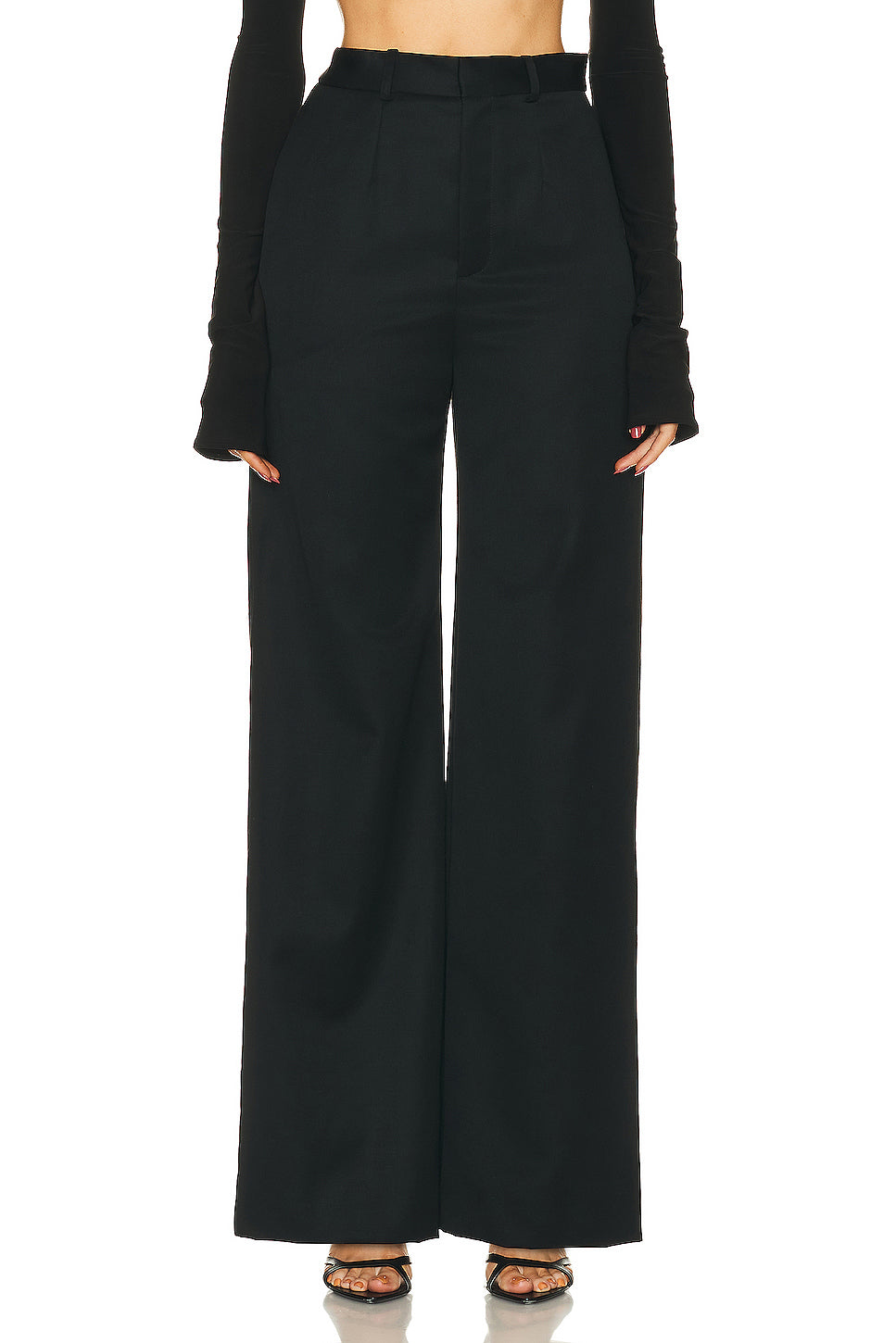 Peek Open Thigh Pant