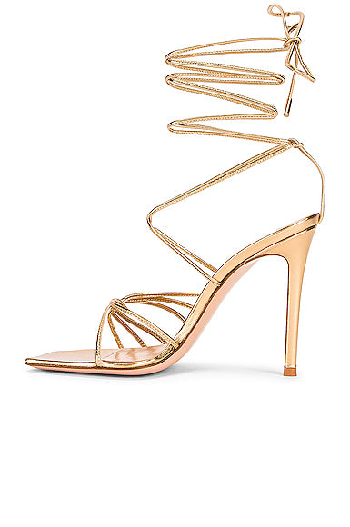 Nappa Silk Strappy Heels