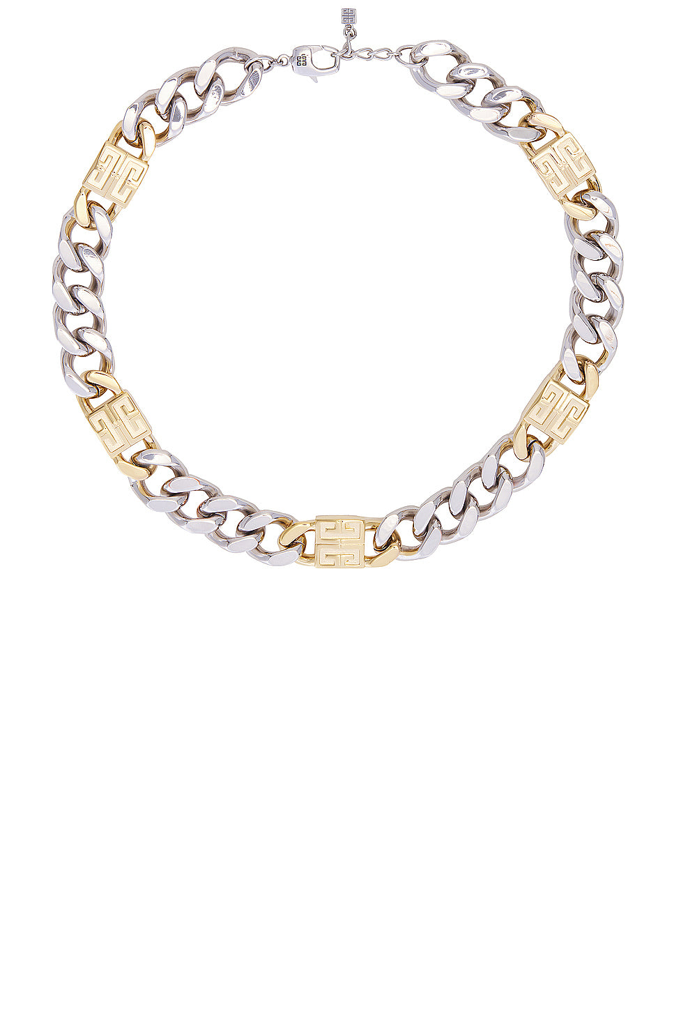 4g Golden Silvery Chain Large Necklace