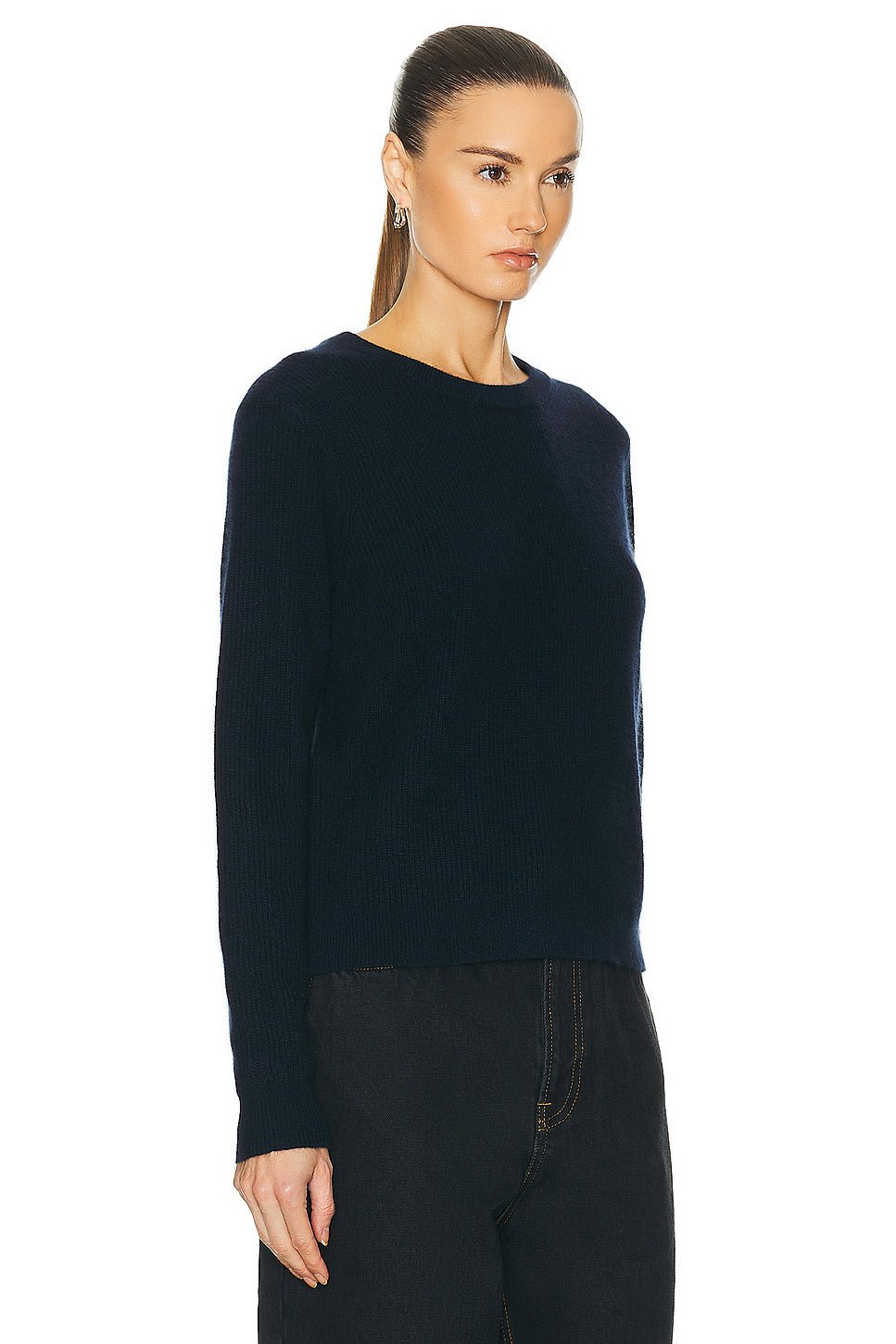 Light Rib Crew Sweater