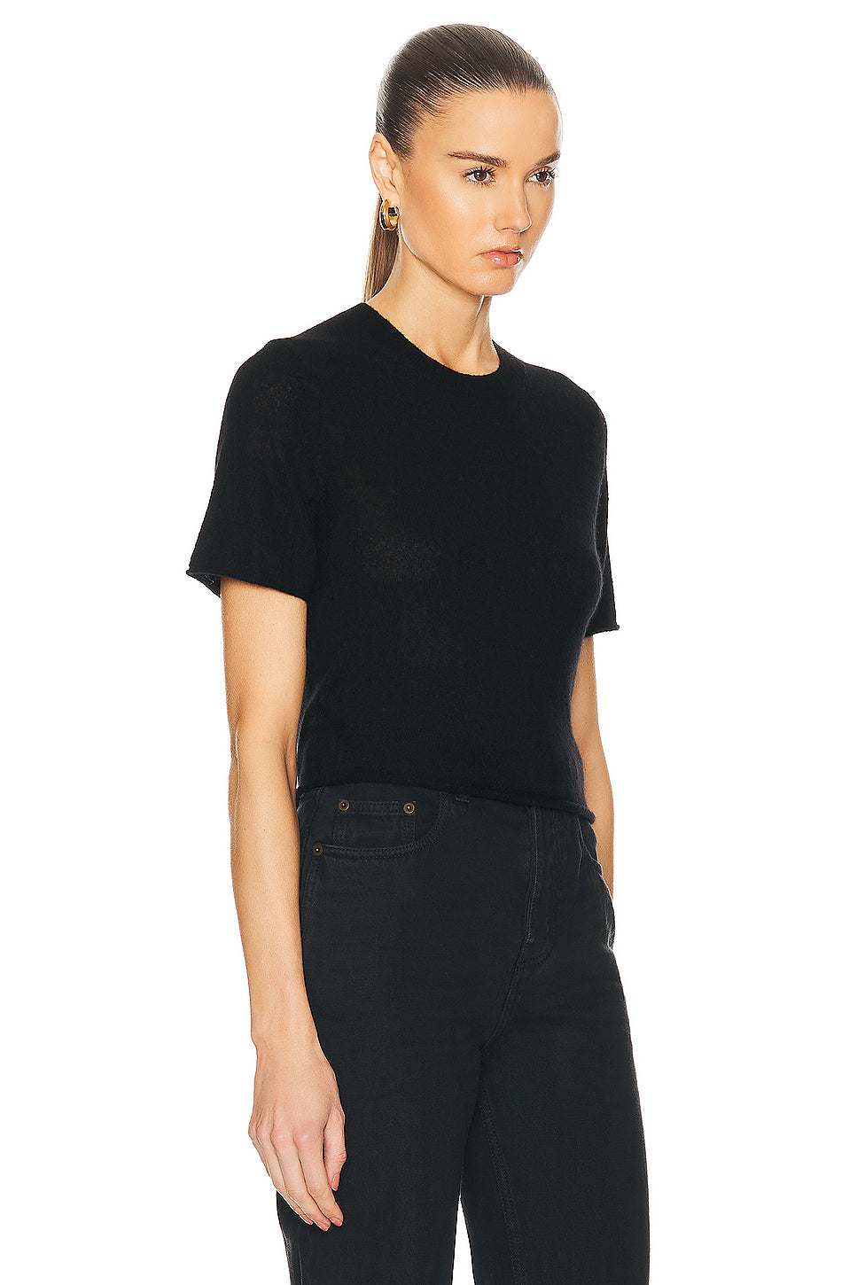 Featherweight Crop Tee