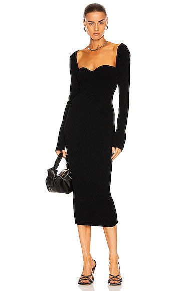 Beth Long Sleeve Bustier Dress