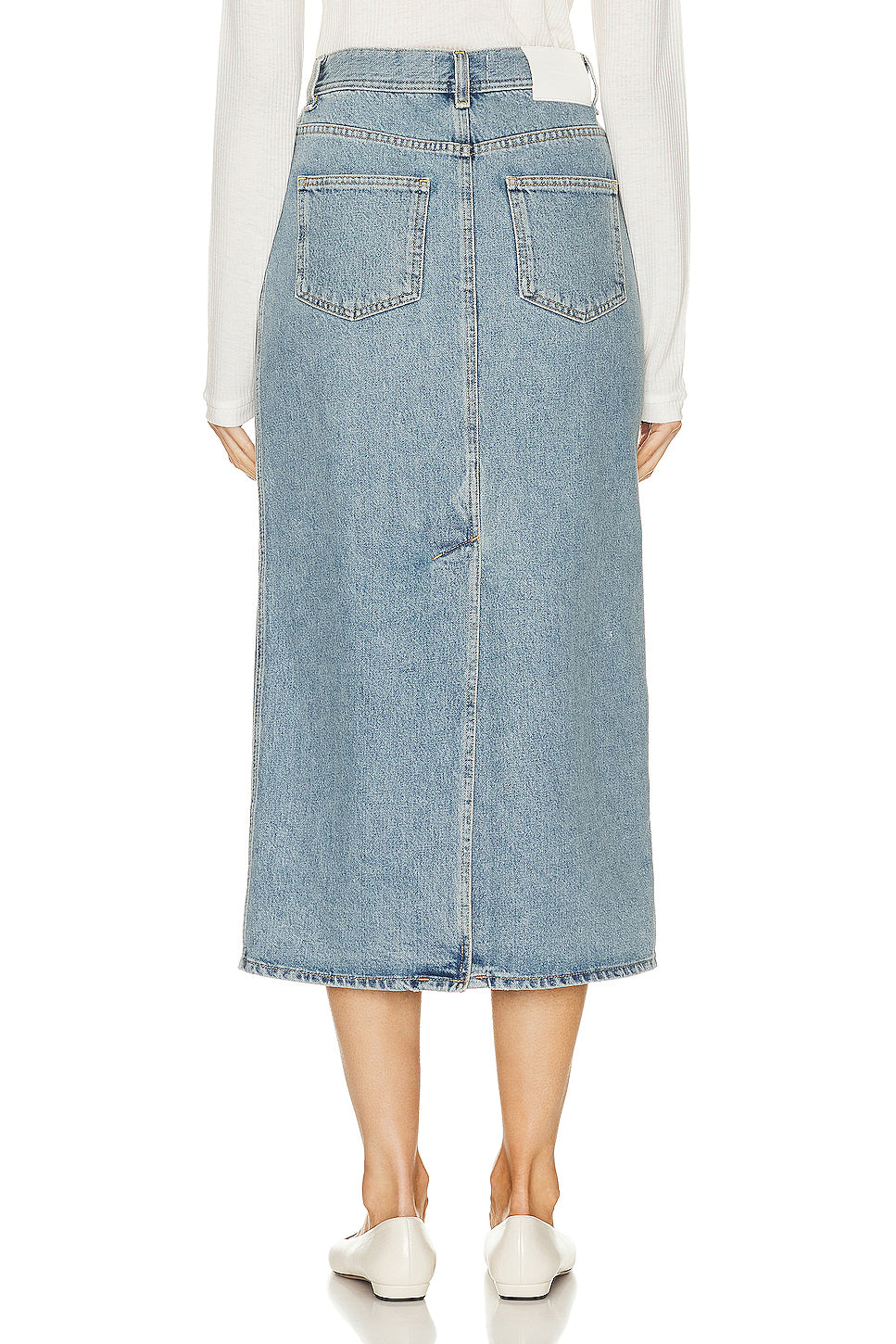 Rona Denim Long Skirt