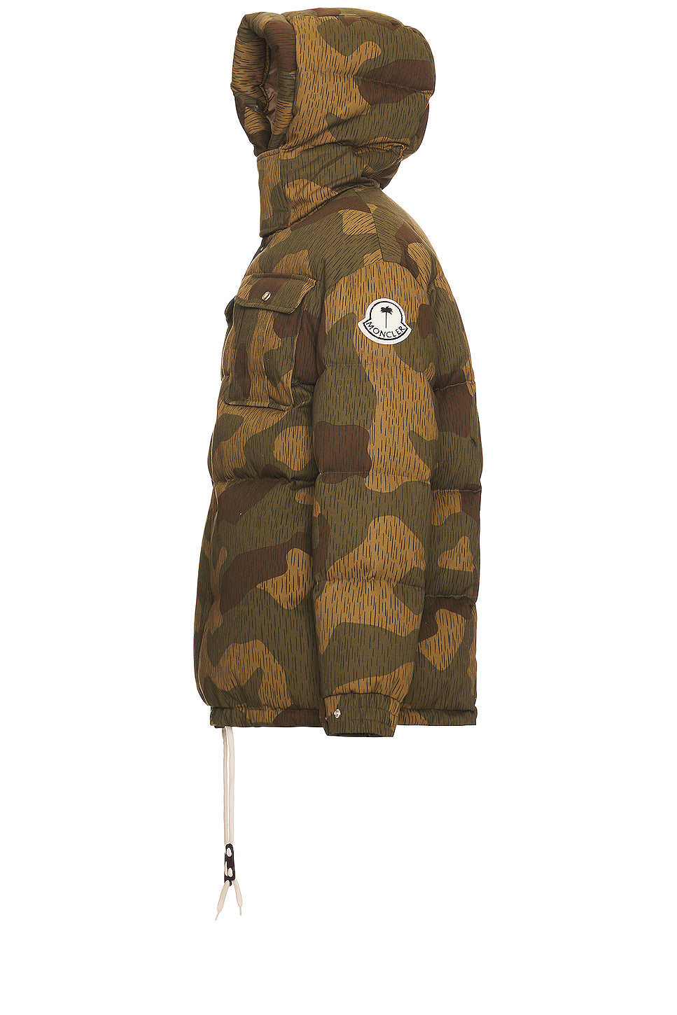 x Palm Angels Mandelbrot Long Parka