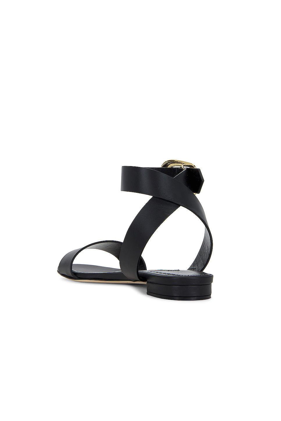 Brutas Flat Leather Sandal