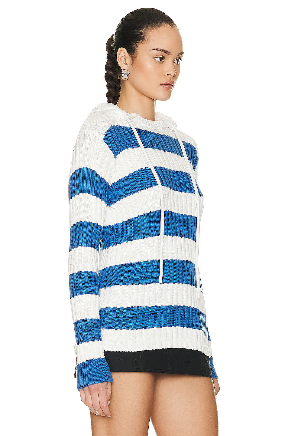 Striped Hooded Sweater