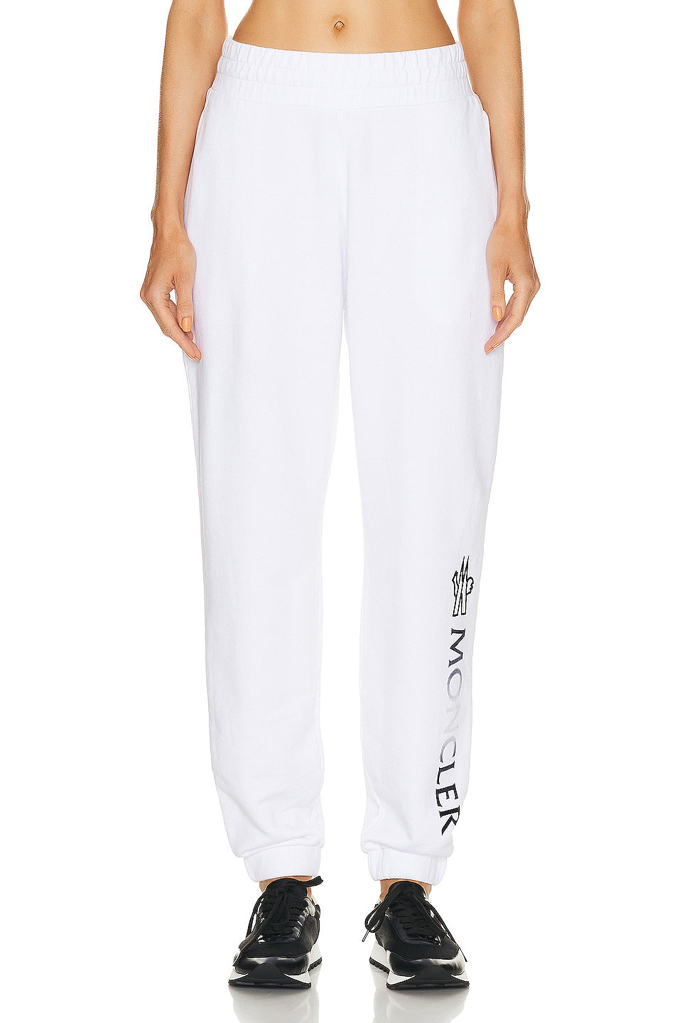 Logo Degrade Jogger In White