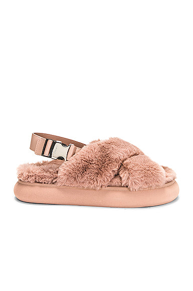 Solarisse Fur Sandal