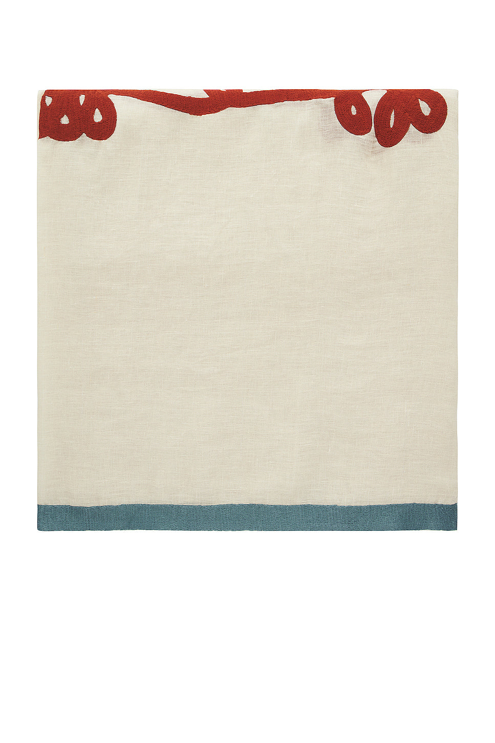 Linen Embroidered Tablecloth