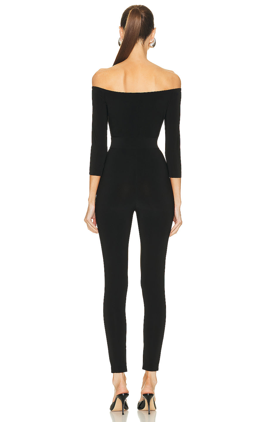 Off Shoulder Catsuit