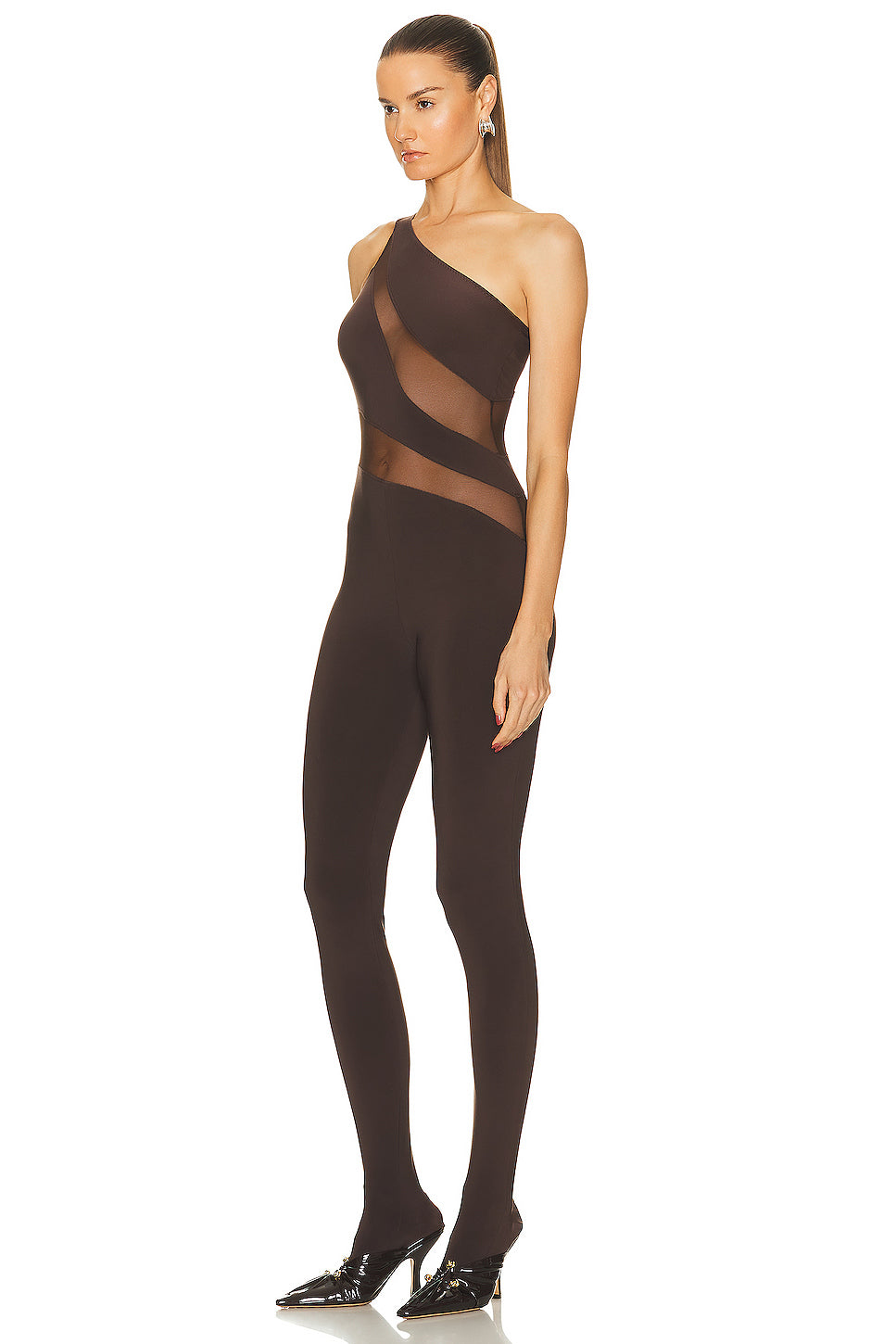 Snake Mesh Catsuit