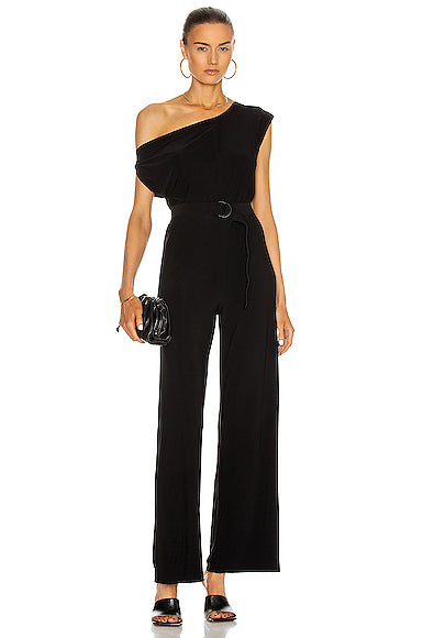 Drop Shoulder Jumpsuit