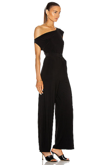 Drop Shoulder Jumpsuit