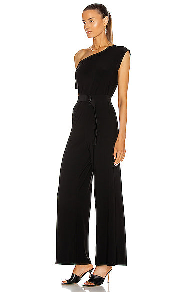 Drop Shoulder Jumpsuit