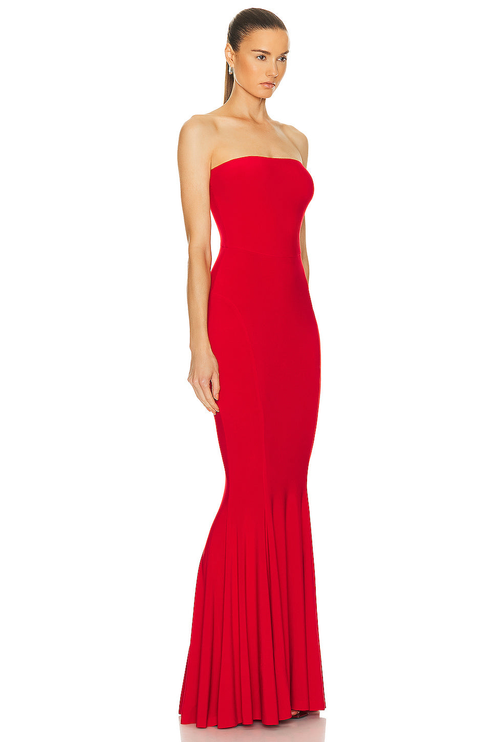 Strapless Fishtail Gown