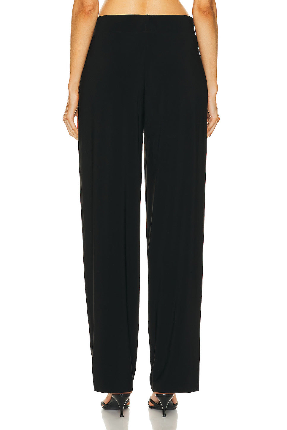 Low Rise Pleated Trouser