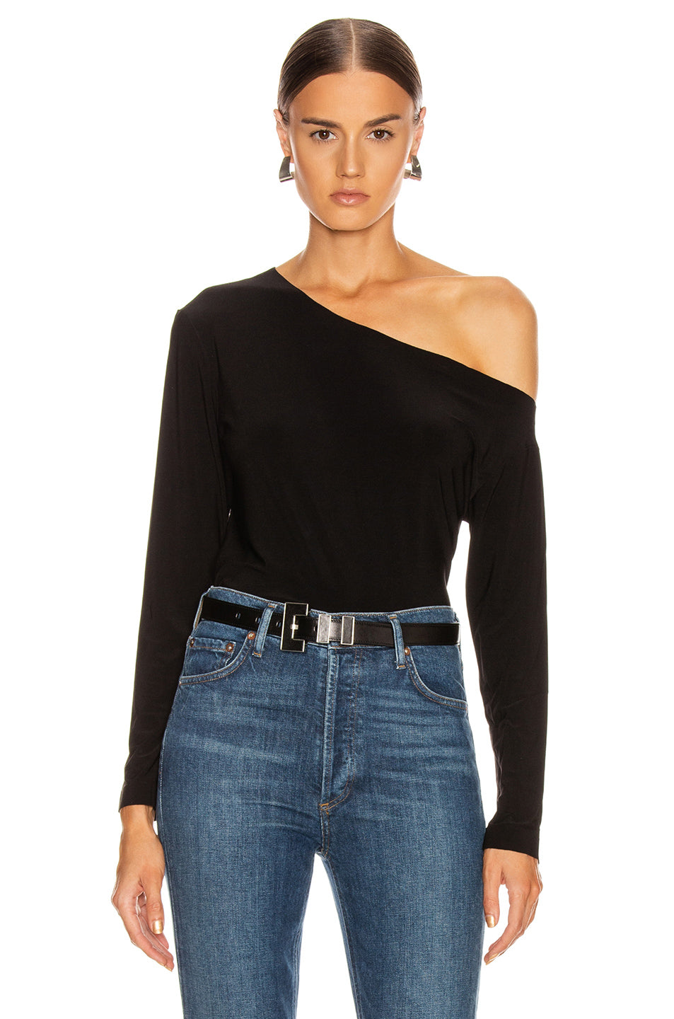 Long Sleeve Drop Shoulder Top