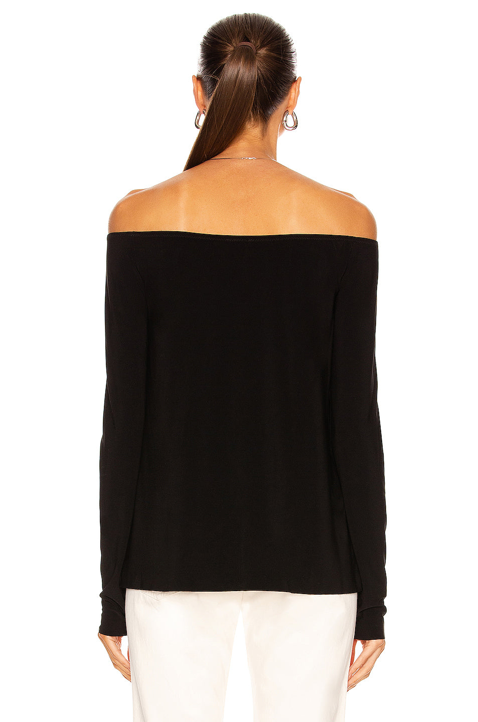 Long Sleeve Off Shoulder Top