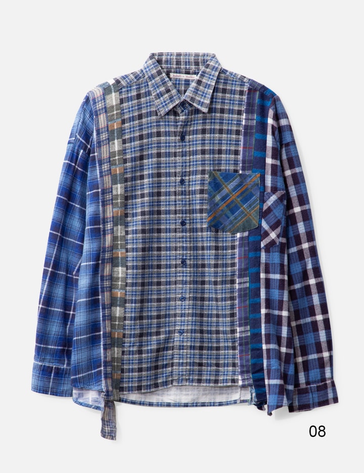 7 Cuts Wide Flannel Shirt