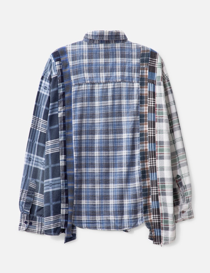 7 Cuts Wide Flannel Shirt