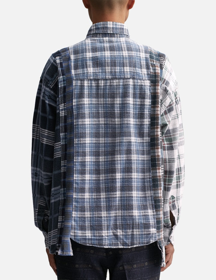 7 Cuts Wide Flannel Shirt