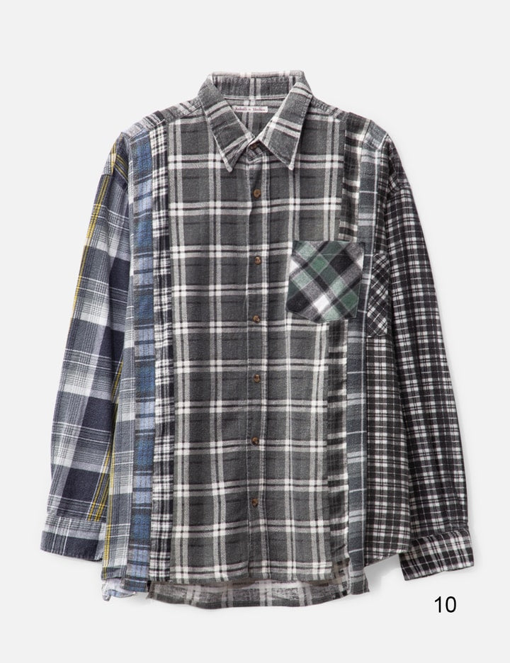 7 Cuts Wide Flannel Shirt