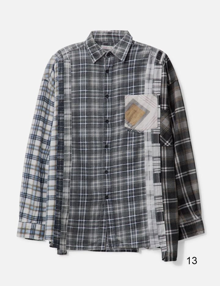 7 Cuts Wide Flannel Shirt