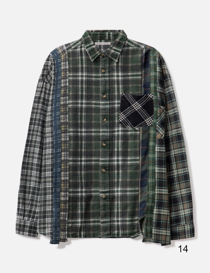 7 Cuts Wide Flannel Shirt