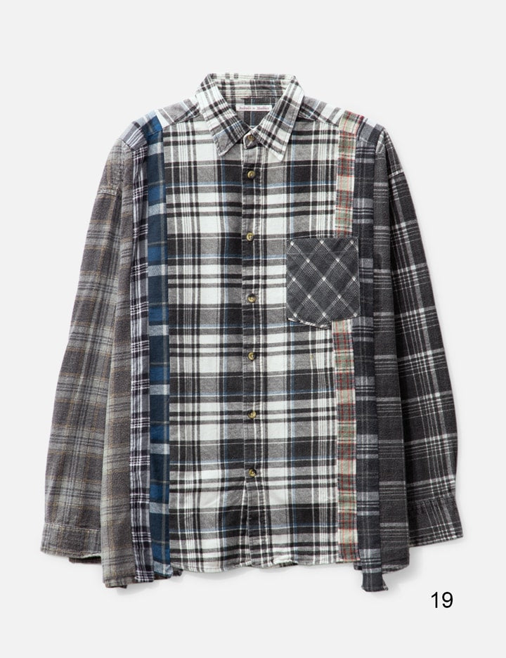 7 Cuts Wide Flannel Shirt