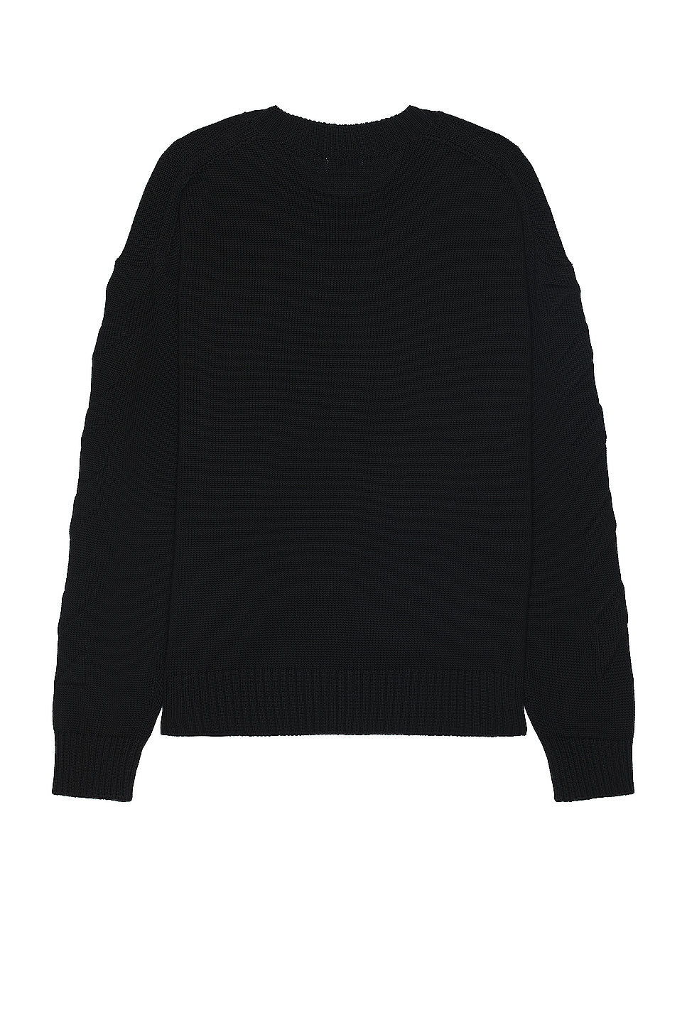 3d Diag Knit Crewneck