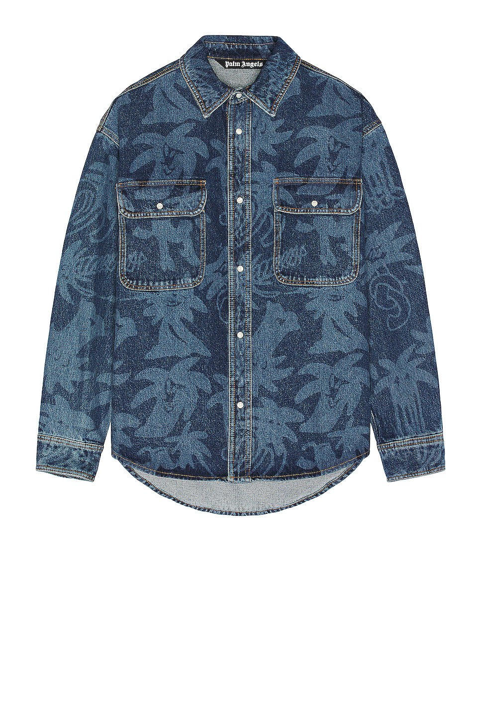 All Over Laser Denim Shirt