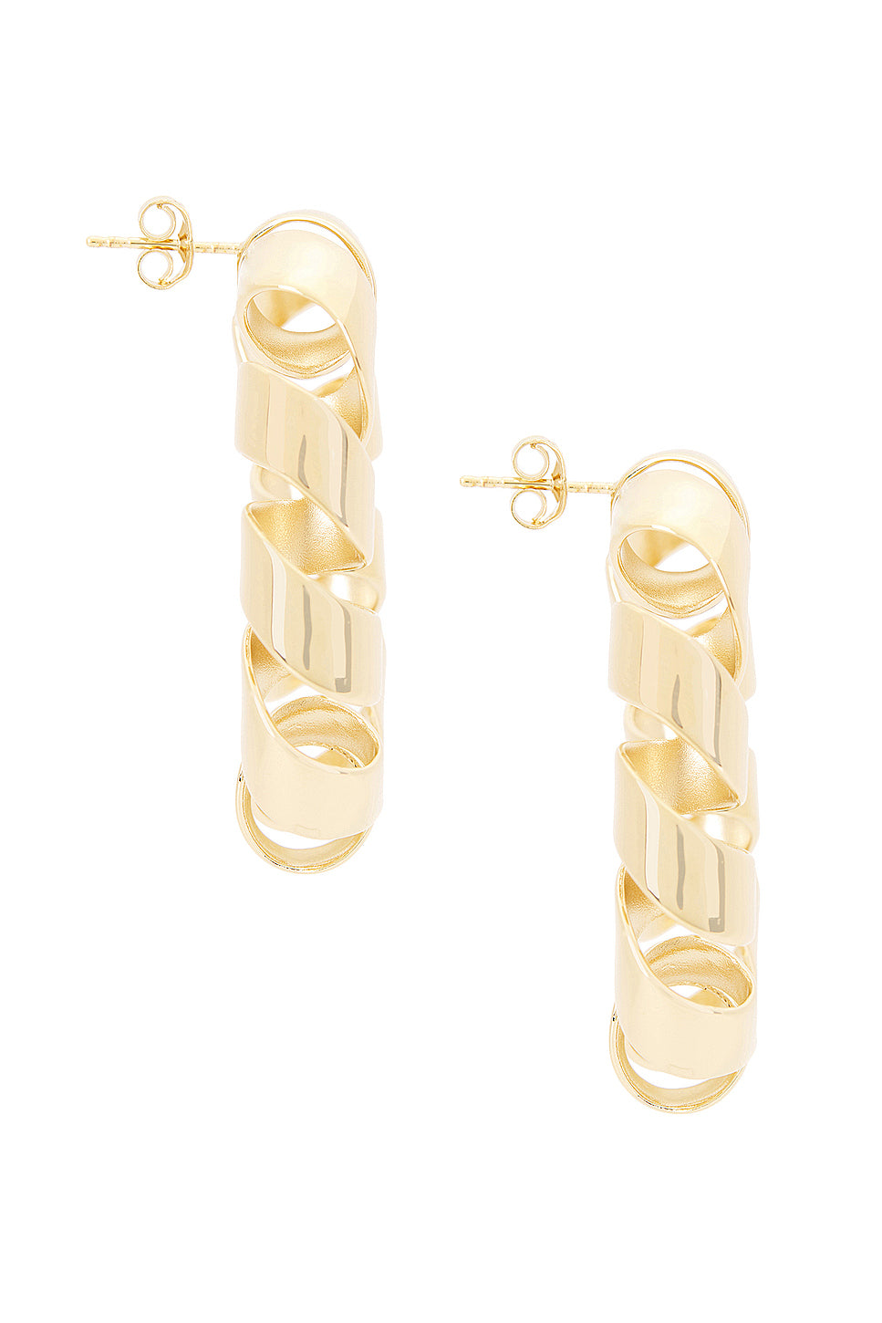 XL Link Twist Earrings