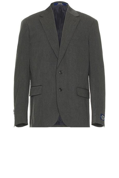 Tailored Twill Sport Coat Blazer