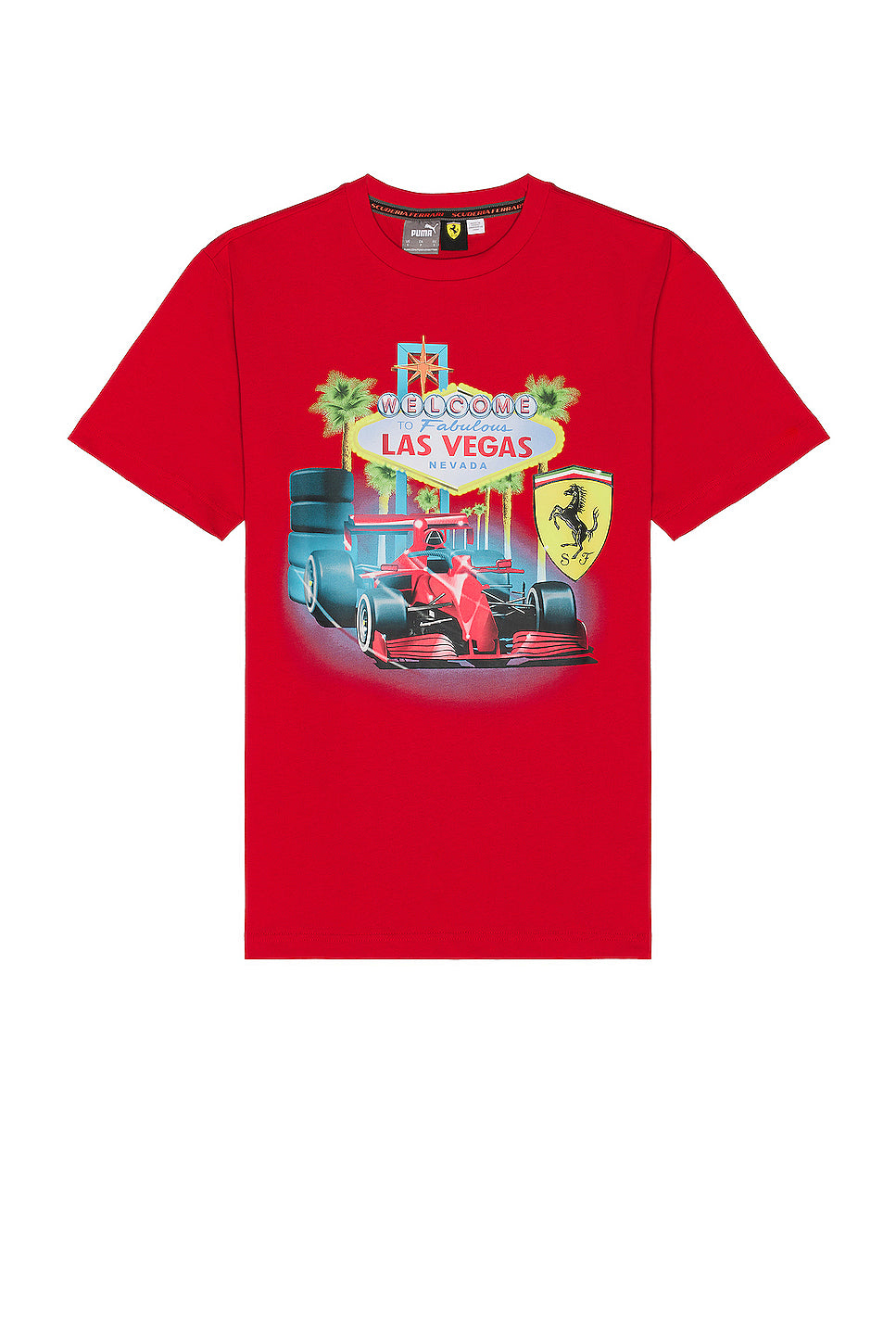 Ferrari x Joshua Vides Tee